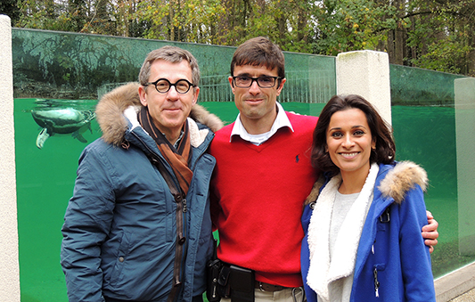 Jamy et Myriam à Beauval