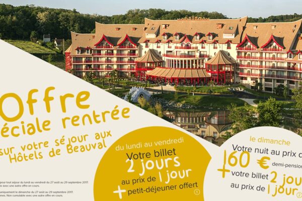 Offre spéciale rentrée