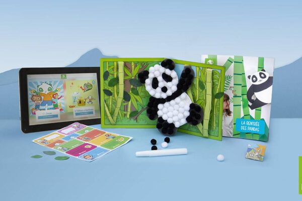 Un kit éducatif sur les pandas avec Pandacraft