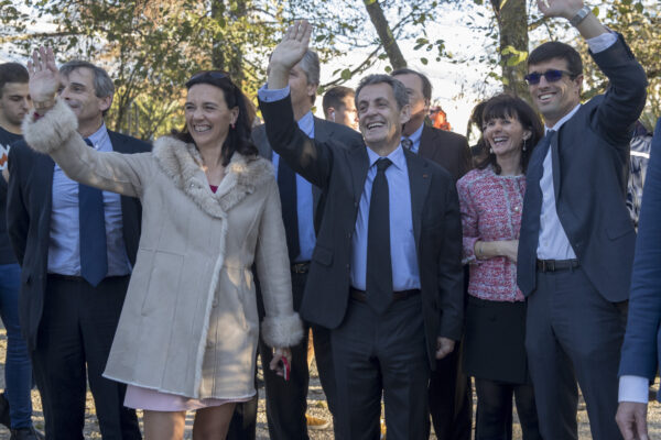 Nicolas Sarkozy en visite au ZooParc