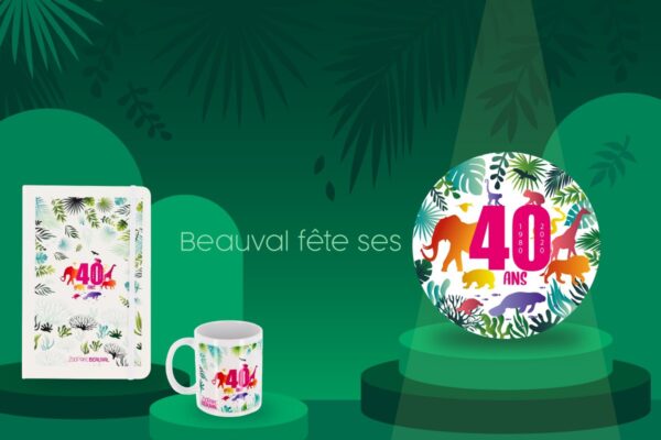 Nouvelle collection d’anniversaire, fêtez les 40 ans de Beauval !