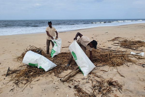 Nettoyage de plage : Help Congo à la manœuvre !