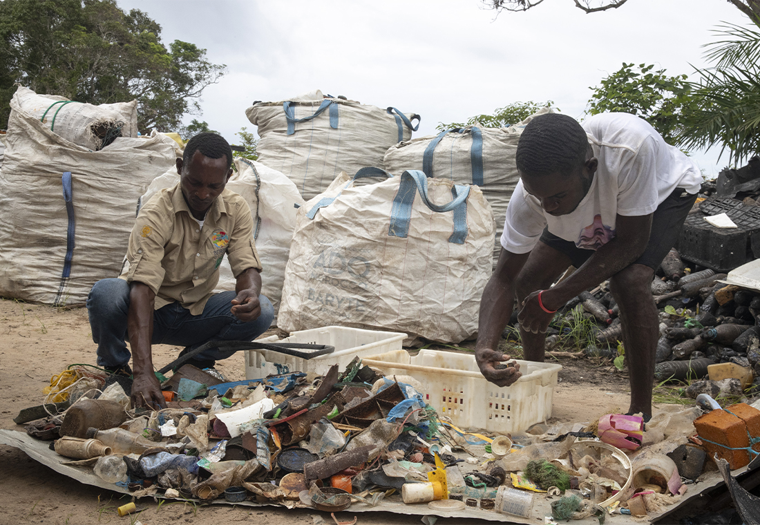 opération plage propre au Congo