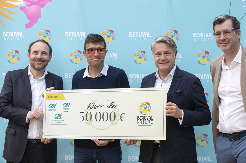 Le Crédit Agricole devient l’un des plus importants mécènes de Beauval Nature