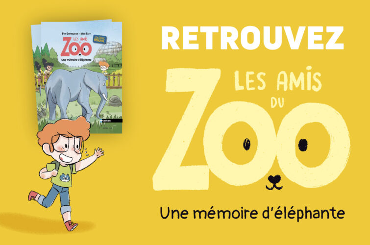 Sortie livre amis du zoo - une mémoire d'éléphante