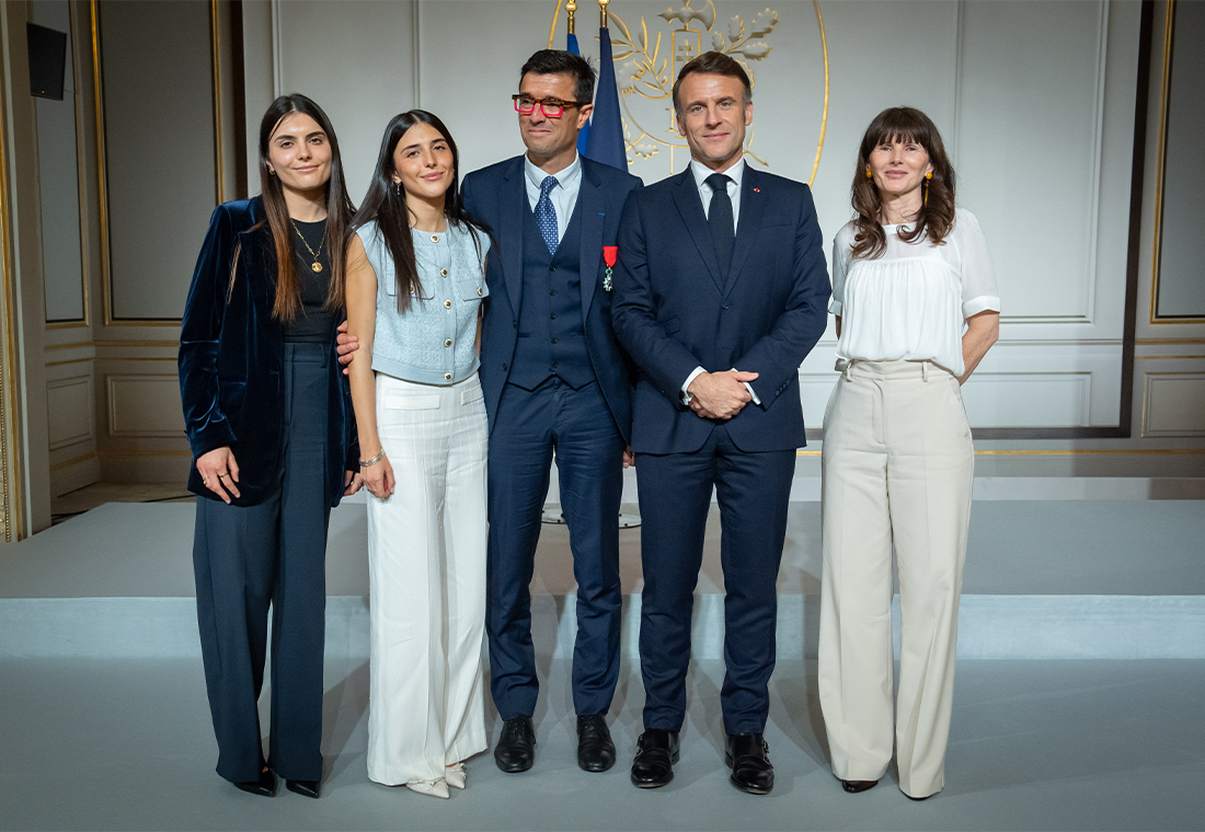 Famille Delord lors de la légion d'honneur