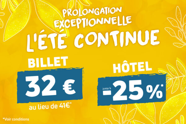 Offre été continue 2025 - prolongation exceptionnelle