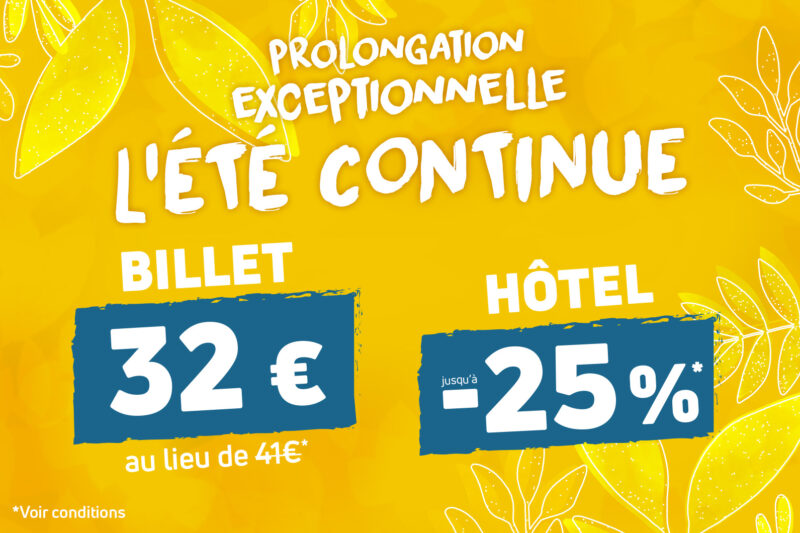Offre été continue 2025 - prolongation exceptionnelle