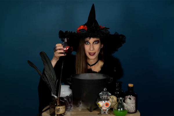 Sophie sort sa science Halloween